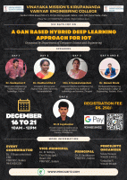 Faculty Development Program on A GAN-based Hybrid Deep Learning Approach for IOT 2024 Faculty Development Program Poster